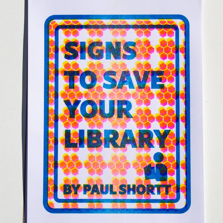 Signs to Save Your Library for wholesale by Shortt Editions