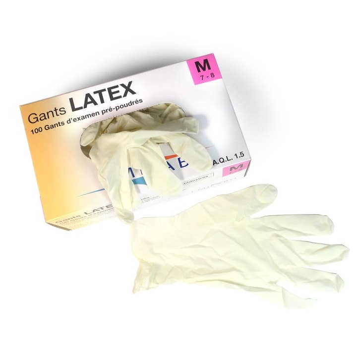 Thera esthetique - Wholesale Gloves - Unisex - LATEX GLOVES - SIZE M