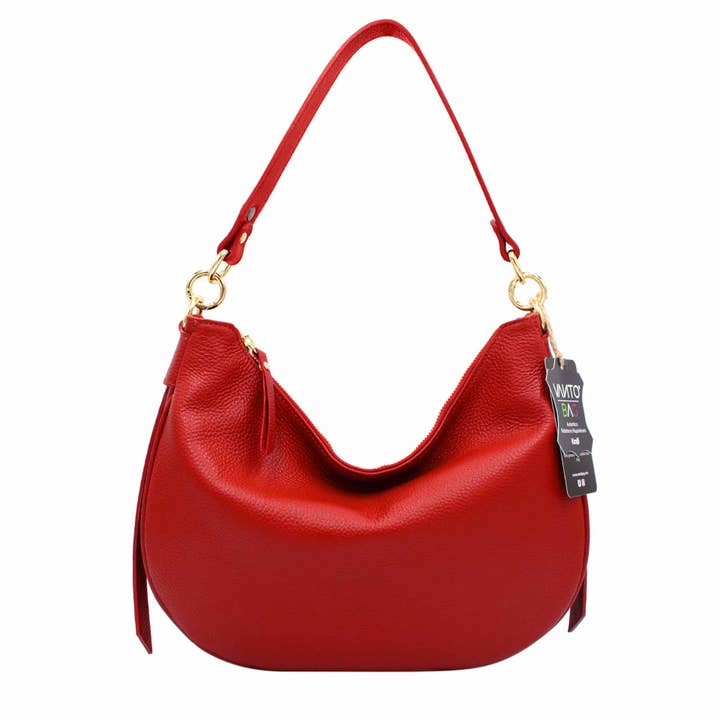 Dalila ❤ Borsa a Spalla/Tracolla ❤ Vera Pelle Made in Naples per la vendita all'ingrosso da parte di Vanto Bag