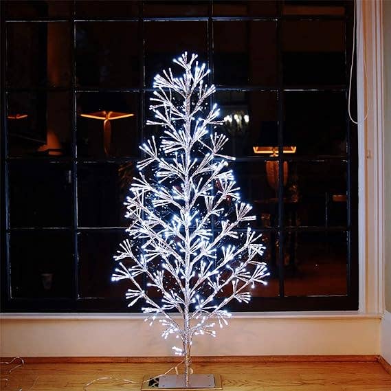 LIGHTSHARE - Wholesale Artificial Christmas Tree - Artificial Christmas Tree Light with Silver and Golden Finis