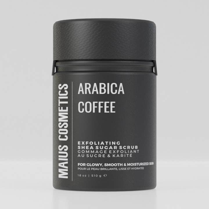 ARABICA COFFEE SUGAR SCRUB for wholesale by MAIUS COSMETICS