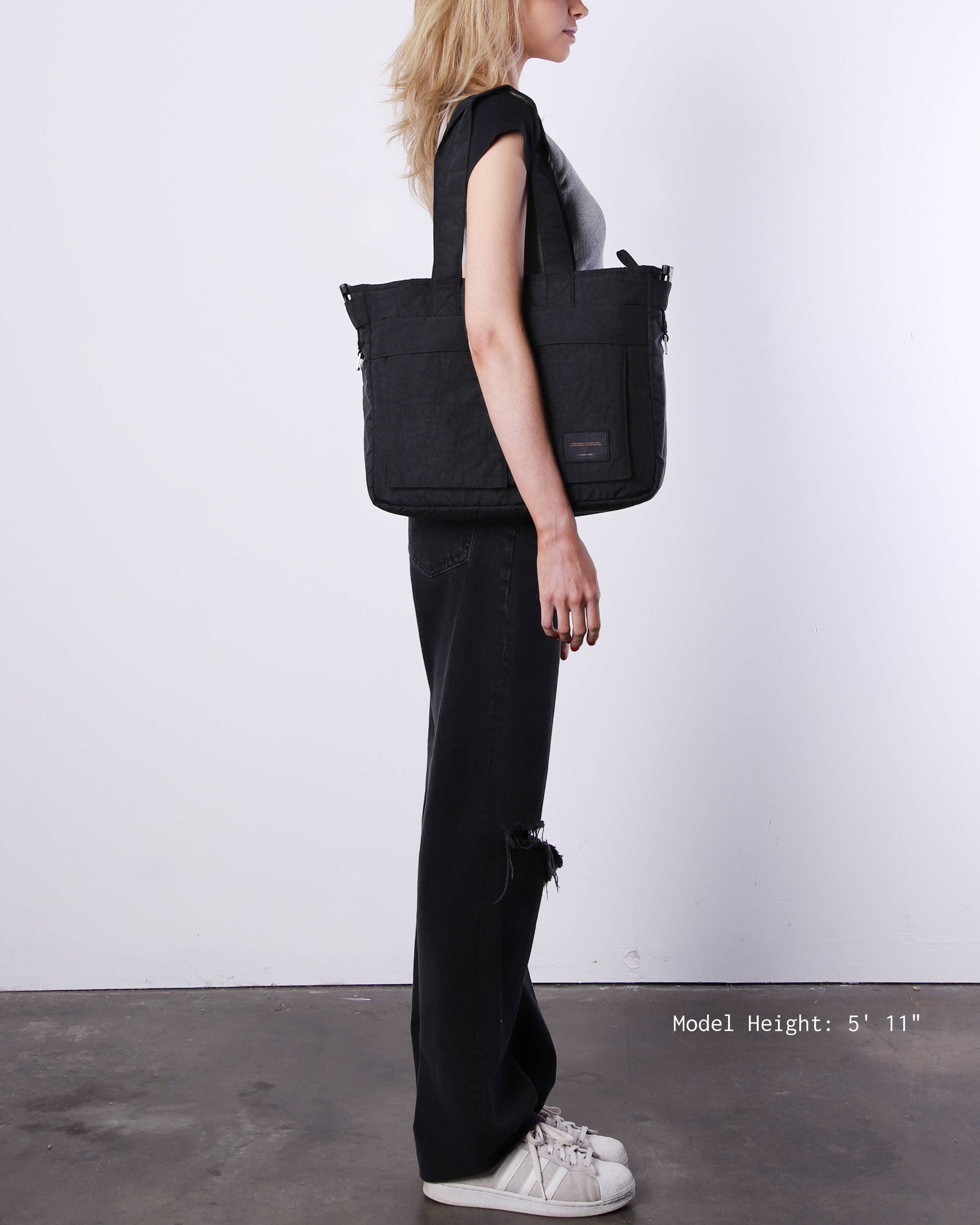 ZIMEGO - Wholesale Laptop Bag - Unisex - Padded Laptop Tote Bag Double Pocket Computer Bag - ZB102 N7