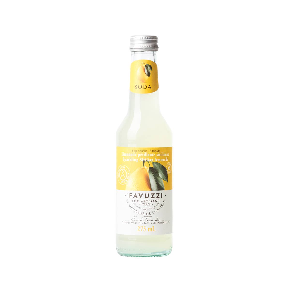 Favuzzi (Canada) - Wholesale Soda/Carbonated Drink - Sparkling Sicilian Lemonade