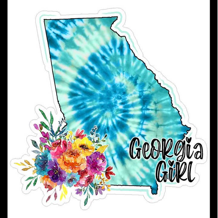 Autocollant Georgia Girl State pour la vente par JAC Wholesale