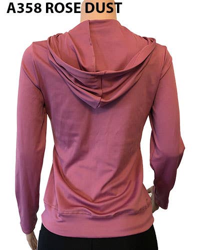 SSImport - Wholesale Athletic Jacket - Women's - A358 SPORTS HOODIE JACKET MIXED SIZES 12PCS/SET46