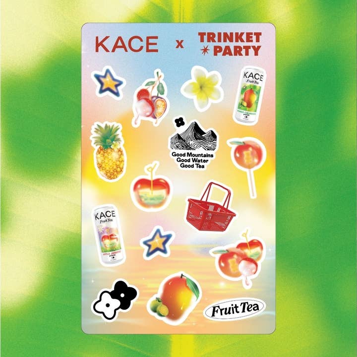 Trinket Party - Wholesale Sticker - KACE x Trinket Party Sticker Sheet