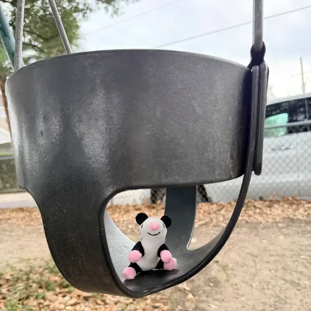 Sesame the Opossum - Wholesale Stuffed/Plush Toy - Kids & Baby - Snuggle Time Sesame (with Seedlings!)4