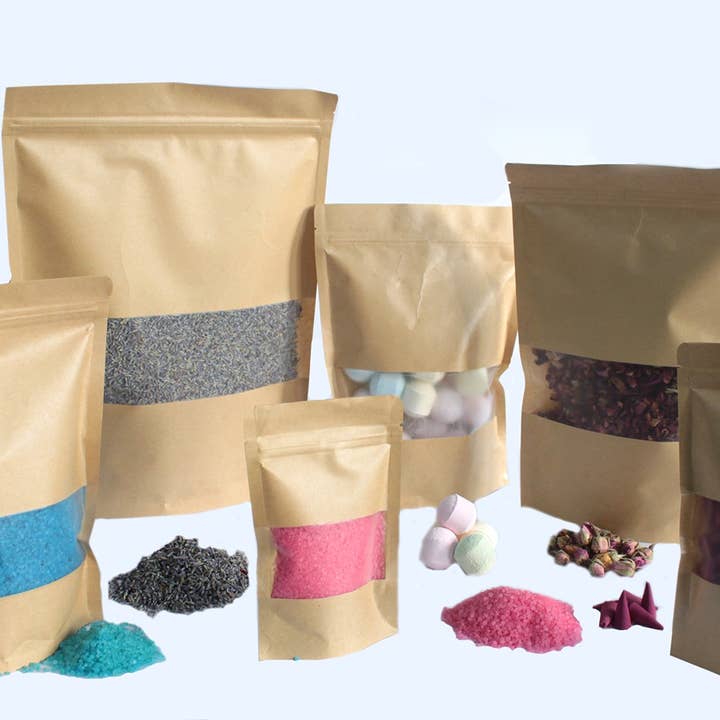 Ancient Wisdom - Wholesale Gift Bag - Kraft Window Bag 18x26 cm2