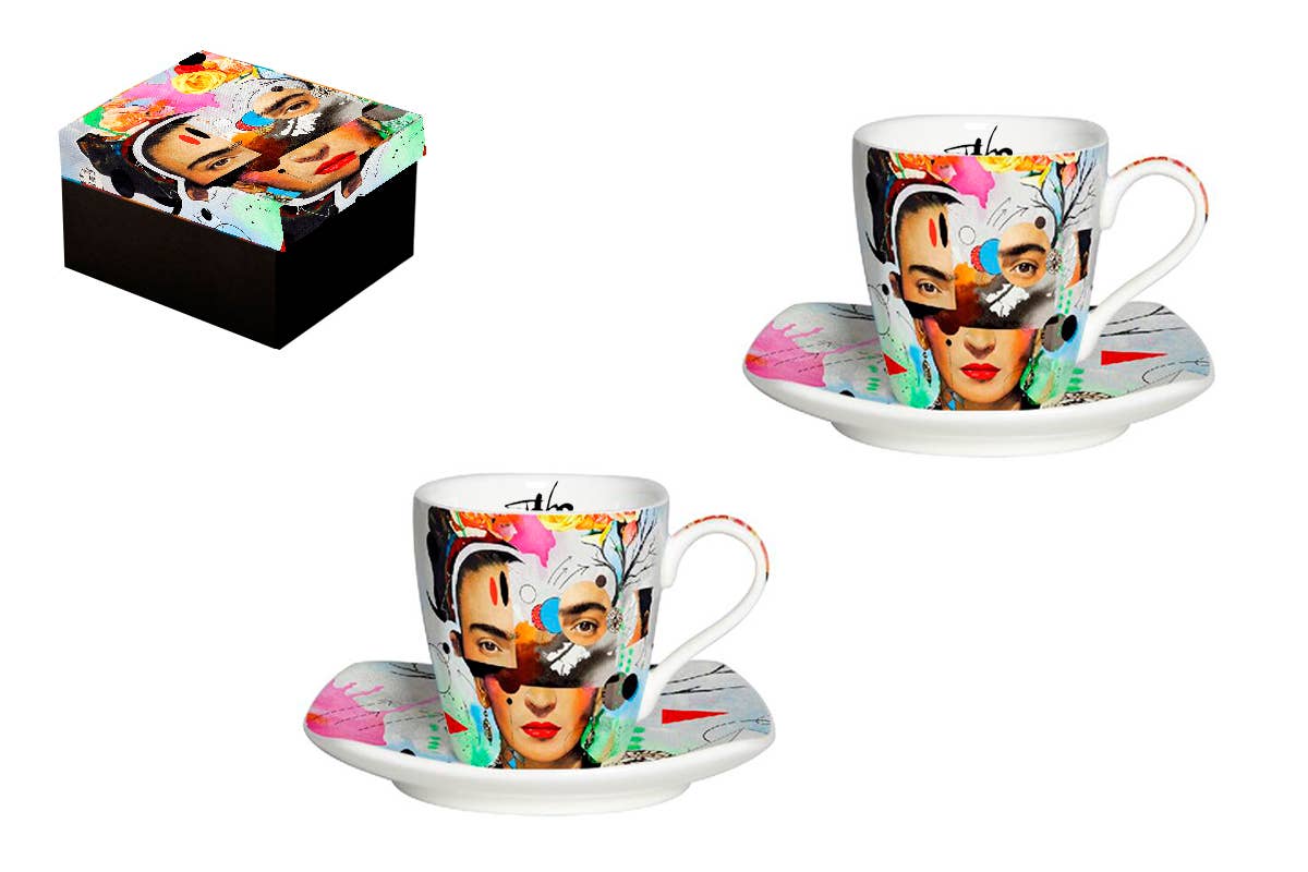 Socadis - Wholesale Coffee Mug - Set of 2 Cups 130ml Loui Jover AU60160