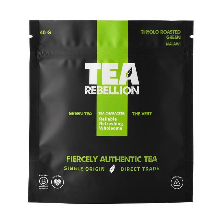 Thyolo Roasted Green - Green Tea| Malawi | 40g Loose Leaf for wholesale by Tea Rebellion