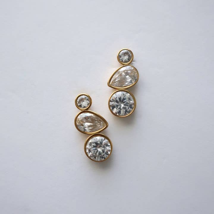 JESSA Jewelry - Wholesale Stud/Post Earrings - Simone Earring | Statement Earrings4