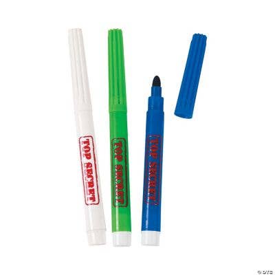 Fun Express - Wholesale Pen - SECRET MESSAGE PENS - INVISIBLE INK PENS1