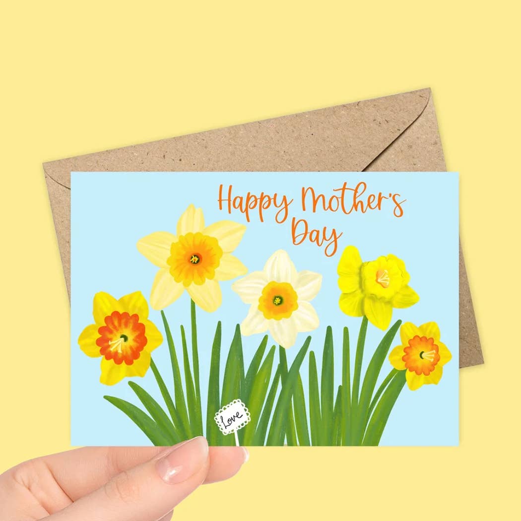 Sarah Whittle Illustration - Vente Carte de vœux classique - Carte de vœux florale Fête des Mères1