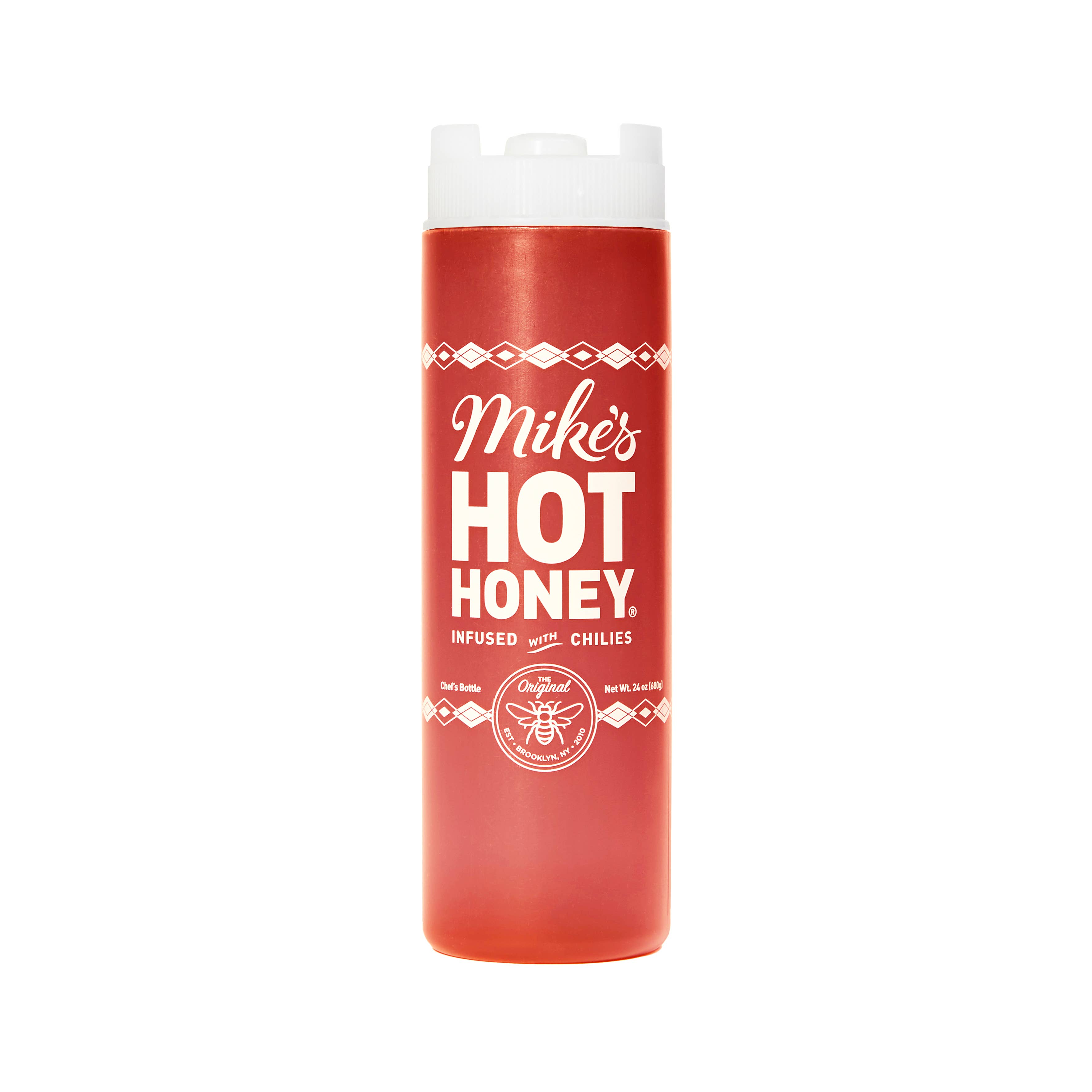 Mike's Hot Honey - Wholesale Honey - Mike's Hot Honey | Original | Chef's Bottle | 4 x 24 oz 8