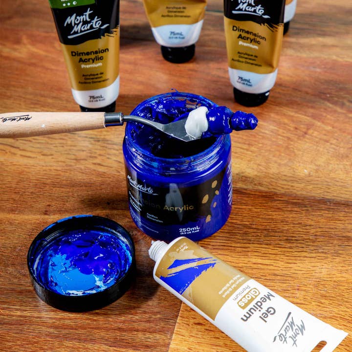 Mont Marte Usa, Inc. - Wholesale Craft Supplies - Gel Medium Gloss Premium 75ml (2.5 US fl.oz)5