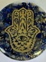 Orgonite Phone Popsocket: Lapiz Lazuli for wholesale by Sansaara Living