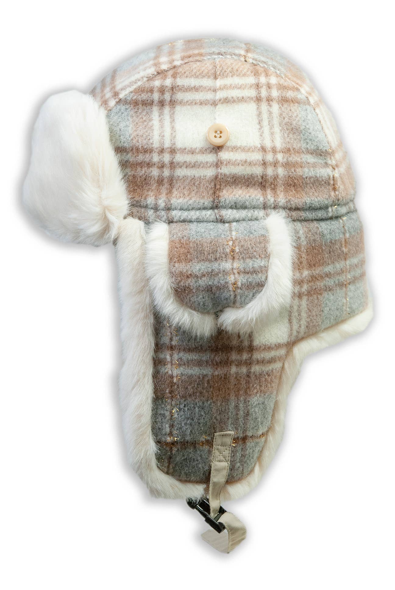 Brown Blue Silki Trapper for wholesale on Faire