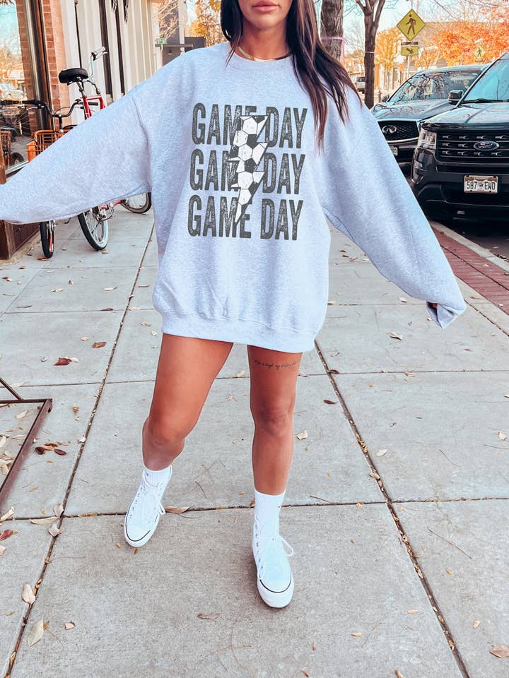 Jour du match : Lightning Soccer pour la vente par Simply Faith Boutique