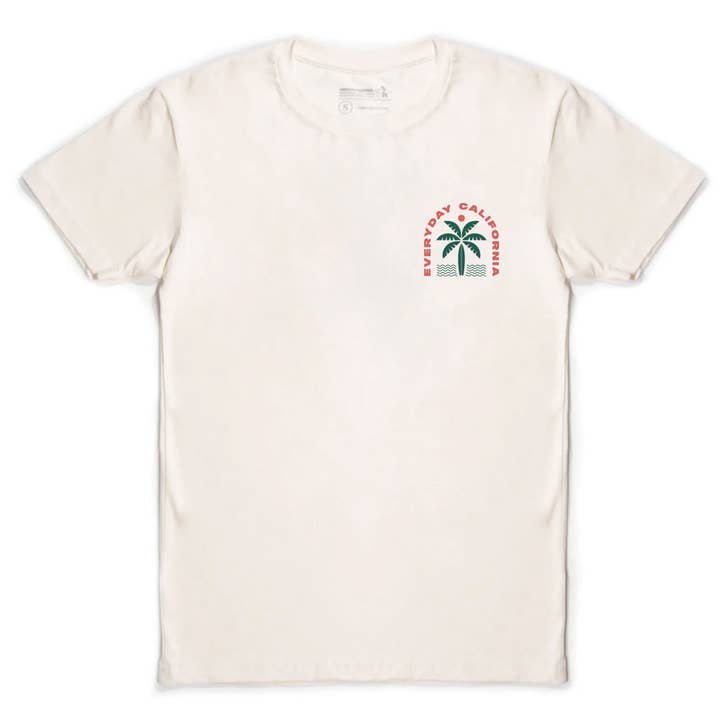 Everyday California - Wholesale Screen Printed T-Shirt - Men's - Oasis Tee - Unisex California Surfboard Surf Tee