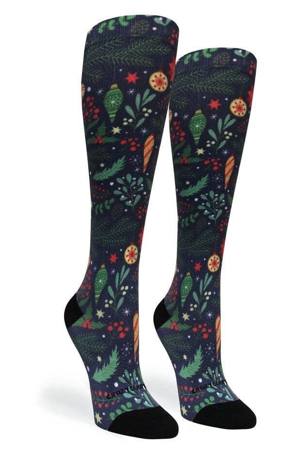 Crazy Compression - Wholesale Socks - Unisex - 360 Ornamental Night OTC Compression Socks (Standard & Extra Wide)2