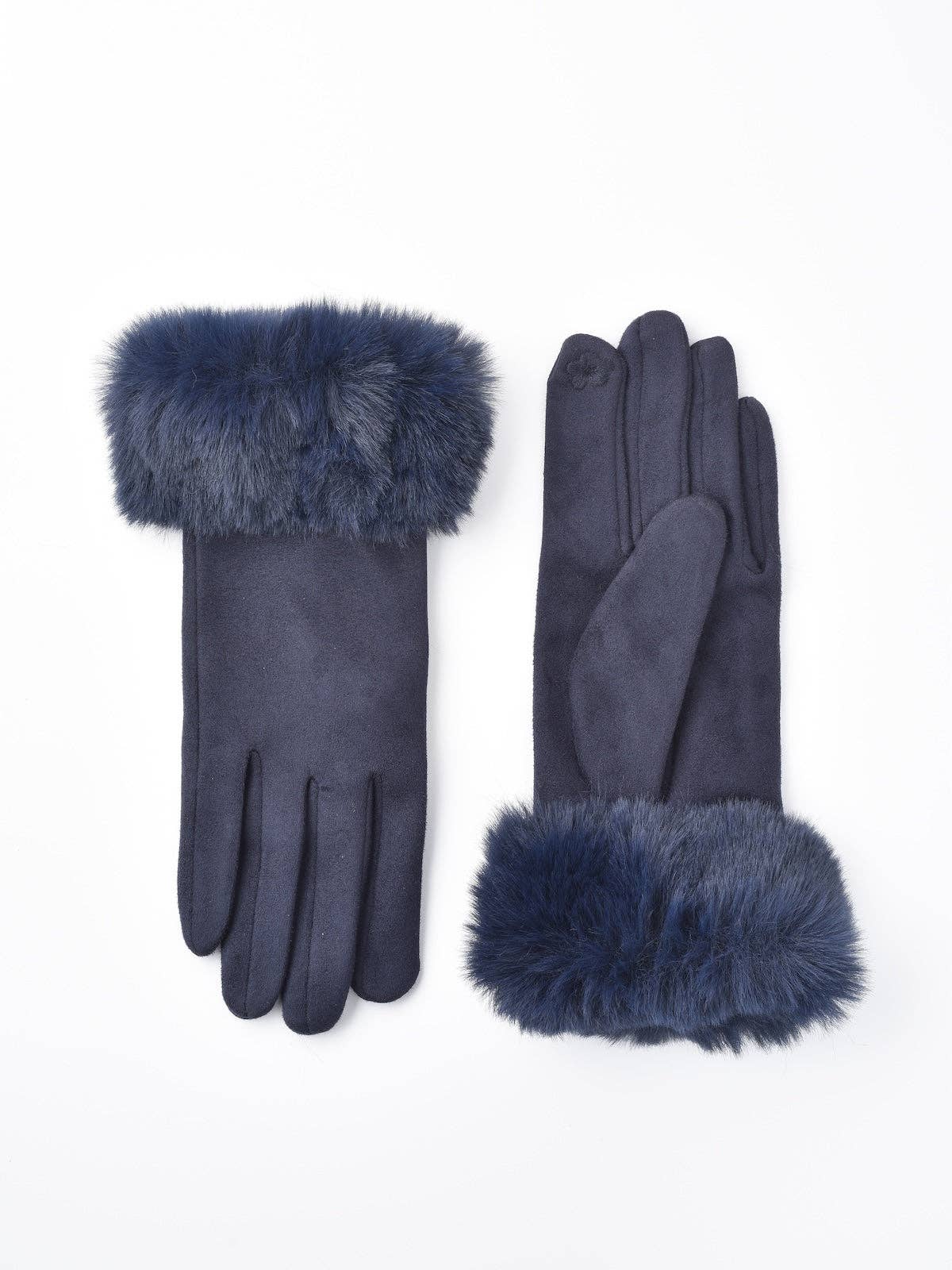 Funkyrel® Atzbranding Limited – wholesale Gloves – Women's – Gloving - Women's Faux Fur-Cuff Winter Gloves4