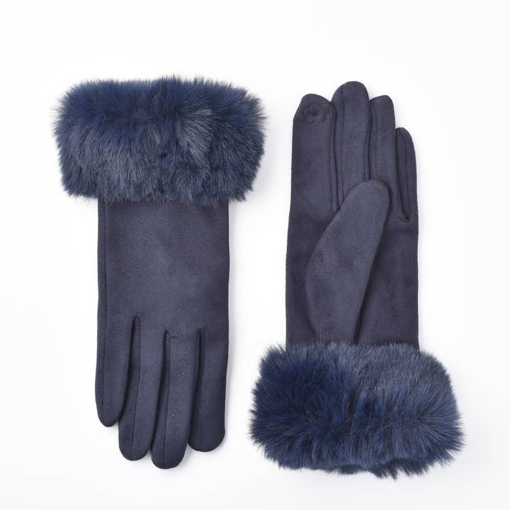 Funkyrel® Atzbranding Limited – wholesale Gloves – Women's – Gloving - Women's Faux Fur-Cuff Winter Gloves4
