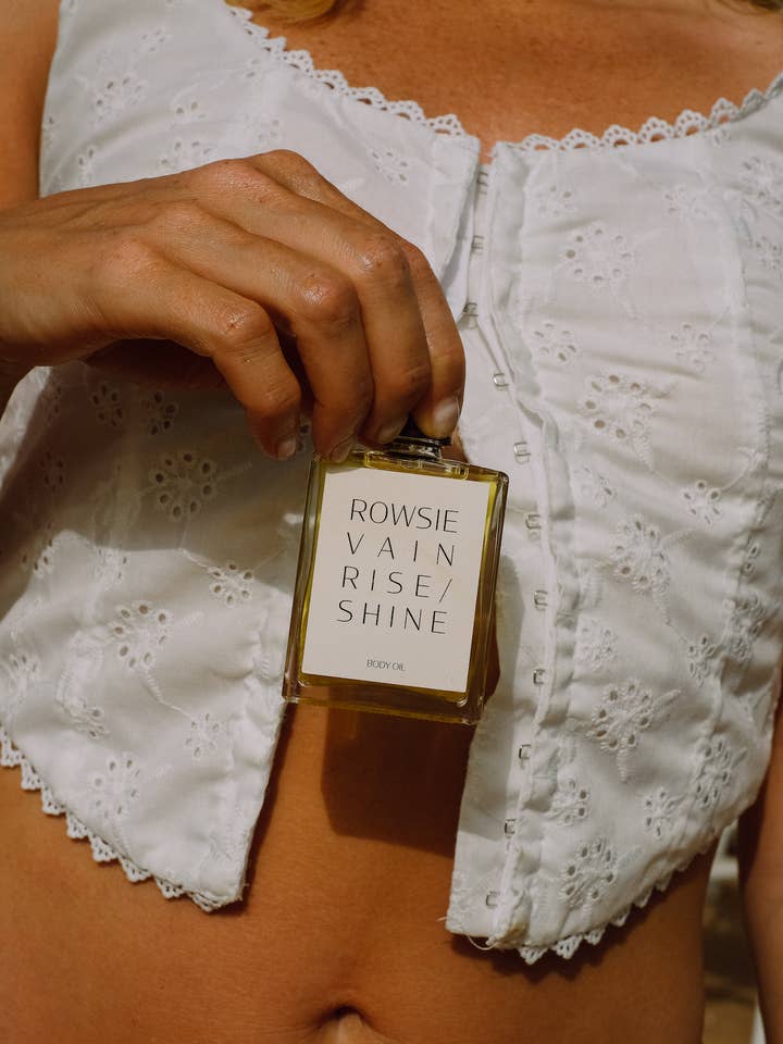 RISE/SHINE OIL BOTTLE (60ml) for wholesale by ROWSIE VAIN