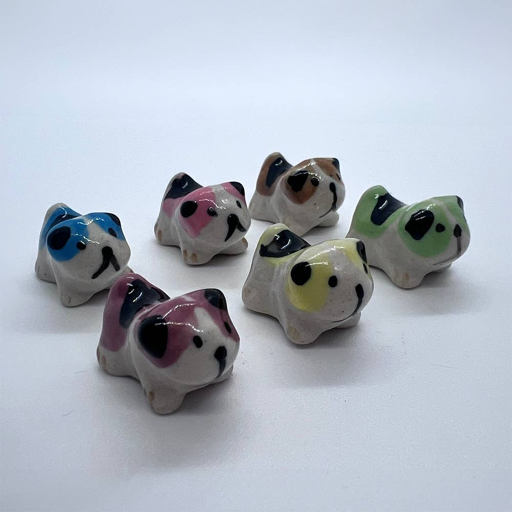 VIE - Wholesale Decorative Figurine - Mini Ceramic Figurine, Assorted Colour, Approx. 2cm127