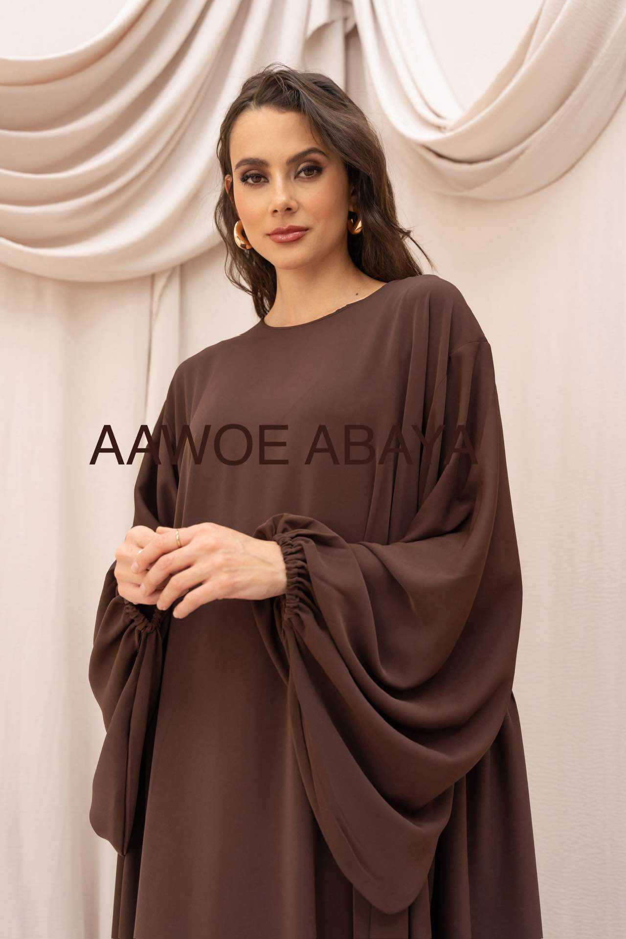 Aawoe Abaya - Wholesale Dress - Women's - Elegant Abaya Dress - 2466-ROB44