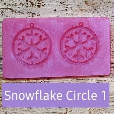 Mr Resin – wholesale Craft supplies – Christmas Earring Pendant Silicone Mould5