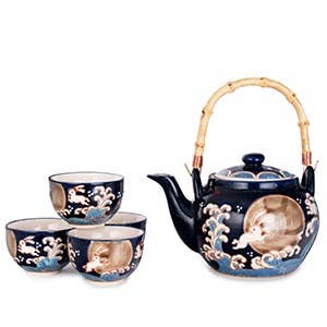 MIRA TEA SET – MOON RABBITS for wholesale by Fuji Merchandise Corporation