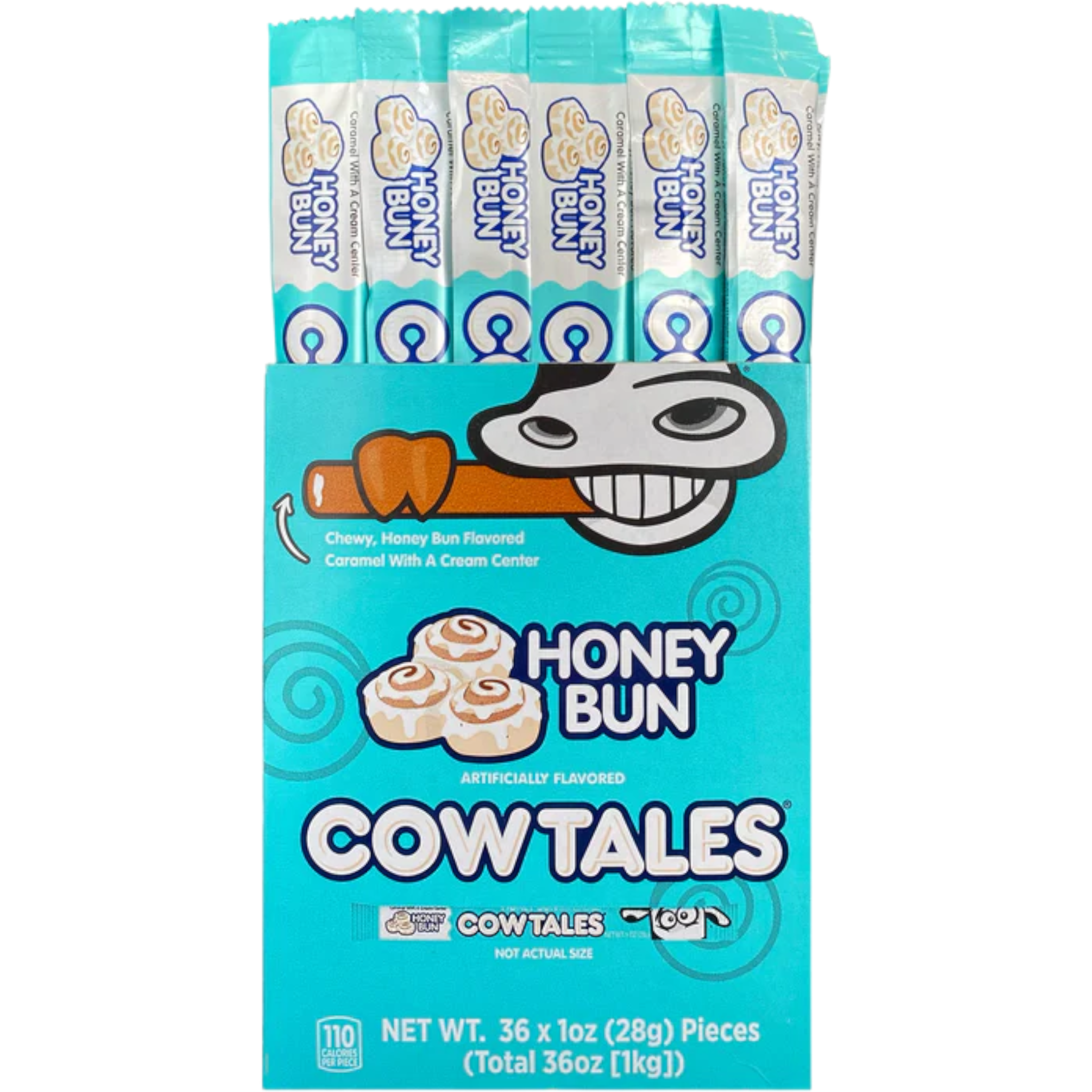 Cow Crack Wholesale - Wholesale Hard Candy - Cow Tales Honey Bun Convertible Box 0