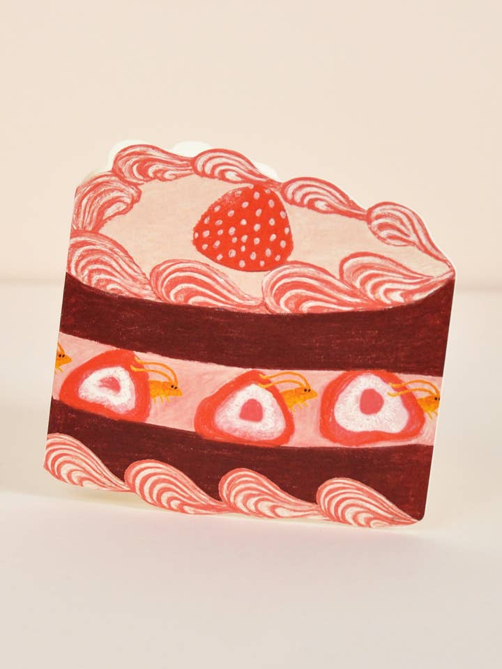 Biglietto di Compleanno con Torta al Cioccolato per la vendita all'ingrosso da parte di Studio Narine