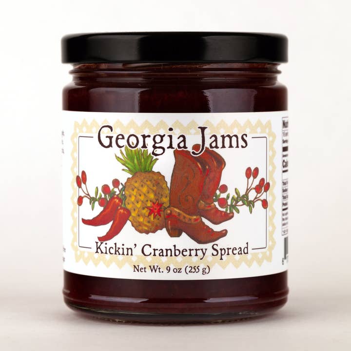 Kickin' Cranberry - 9 oz for wholesale by Georgia Jams