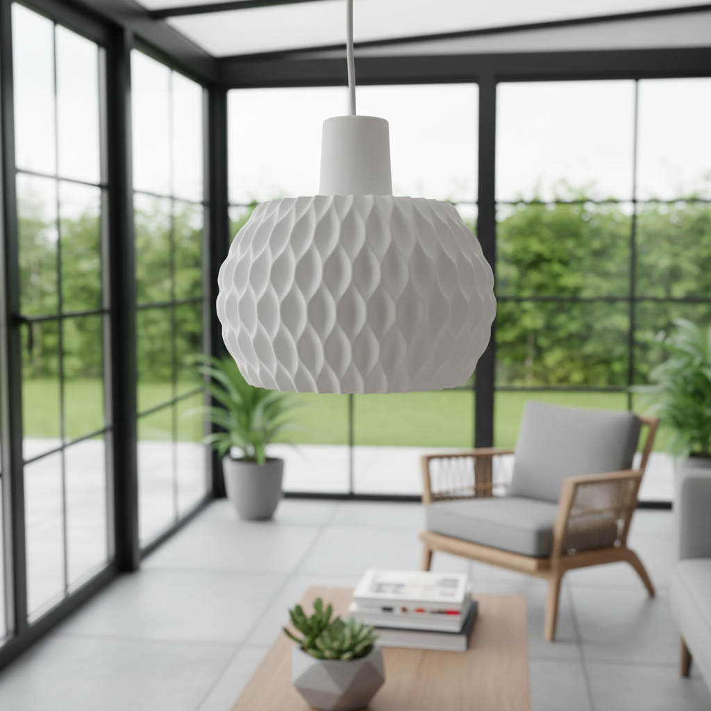 Lampdesign – Großhandel Kronleuchter/Hängeleuchte – Opal-Glanz-Pendelleuchte1