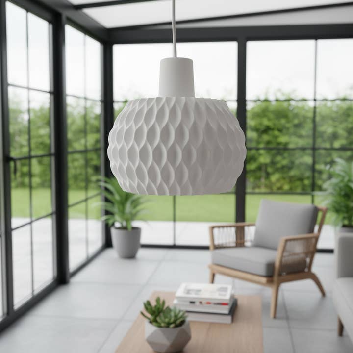 Lampdesign – Großhandel Kronleuchter/Hängeleuchte – Opal-Glanz-Pendelleuchte1