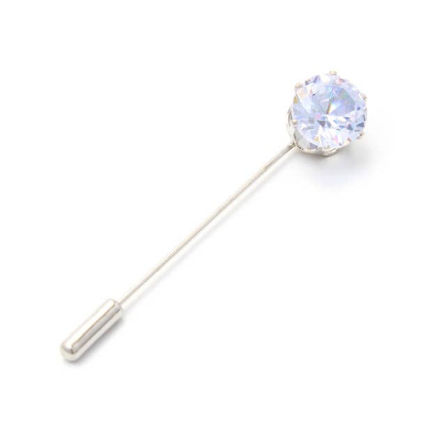 Inca UK – wholesale Hair pin – Card of 2 Hijab pins with large diamante 5cm2