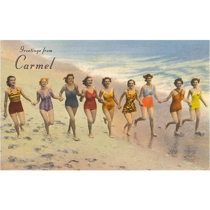 Found Image Press – Conjunto de notas por atacado – Cartão de Saudação CA-1173 Saudações de Carmel