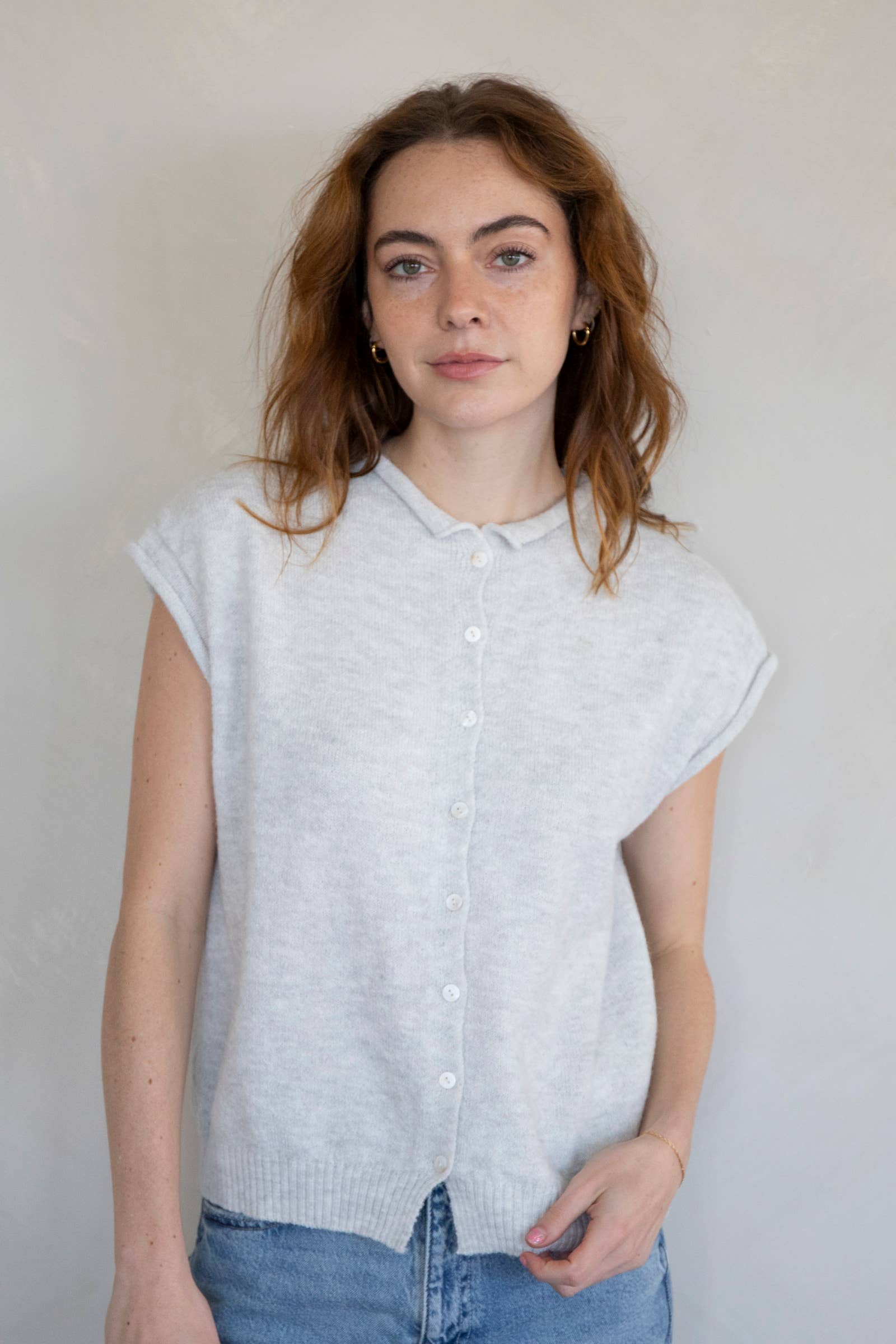 Things Between - Wholesale Cardigan - Women's - Piper Vest Cardigan17