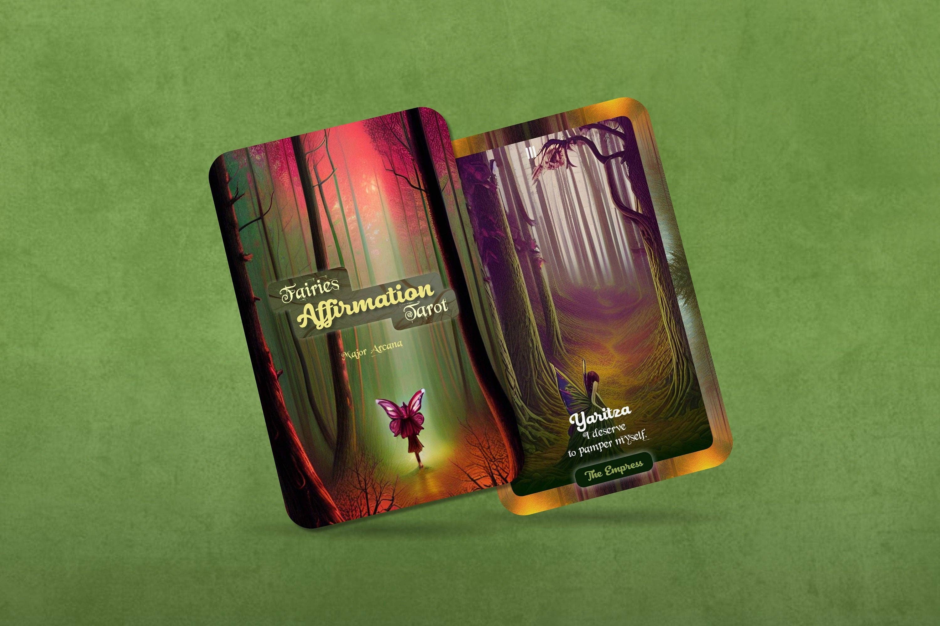 Ibiza Tarot USA – Großhandel Tarot-Karten – Fairies Affirmation Tarot – Große Arkana6