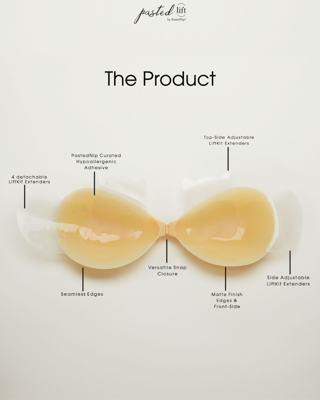 PastedNip - Wholesale Bra - Women's - Premium Sticky Bra - Reusable6