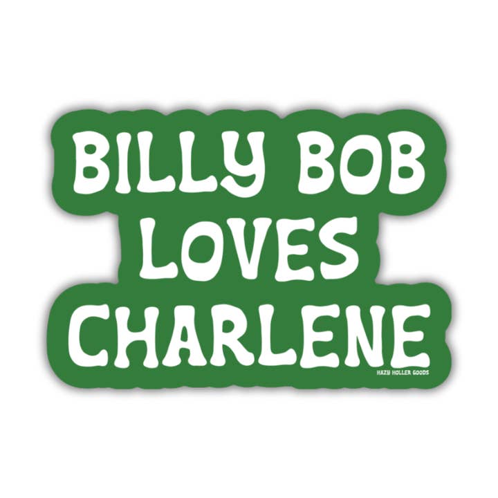 Billy Bob 90s Country Music Sticker for wholesale by Hazy Holler Goods