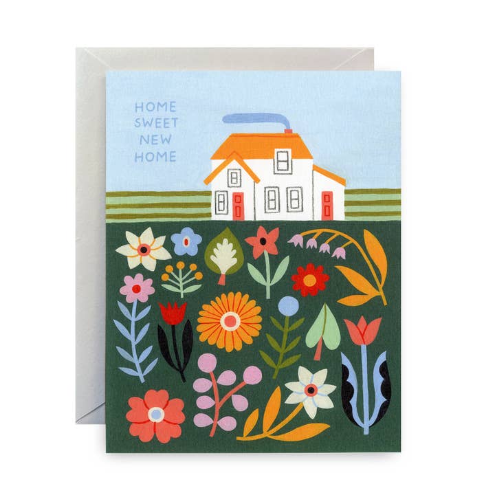 Home New Sweet Home Greeting Card for wholesale by Molly Egan