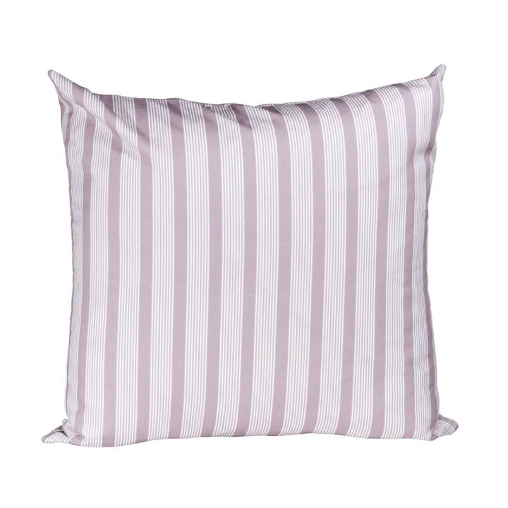 Oscar Stripe Pillow in Lilac for wholesale by Brooke and Lou