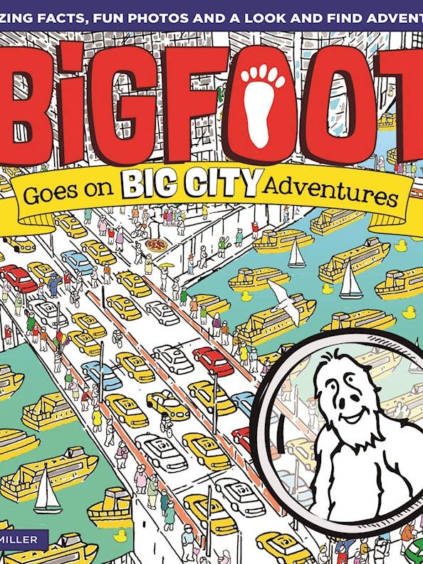 BigFoot Goes on Big City Adventures - Kid's Puzzle Adventure for wholesale by Fox Chapel Publishing