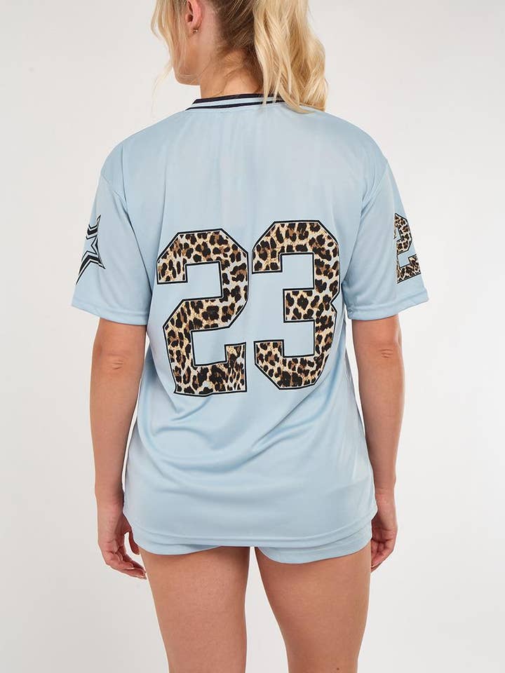 AX Labels - Wholesale Top & Short Set (NOT Loungewear) - Women's - Leopard Print 23 T-Shirt With Shorts Co-ord37