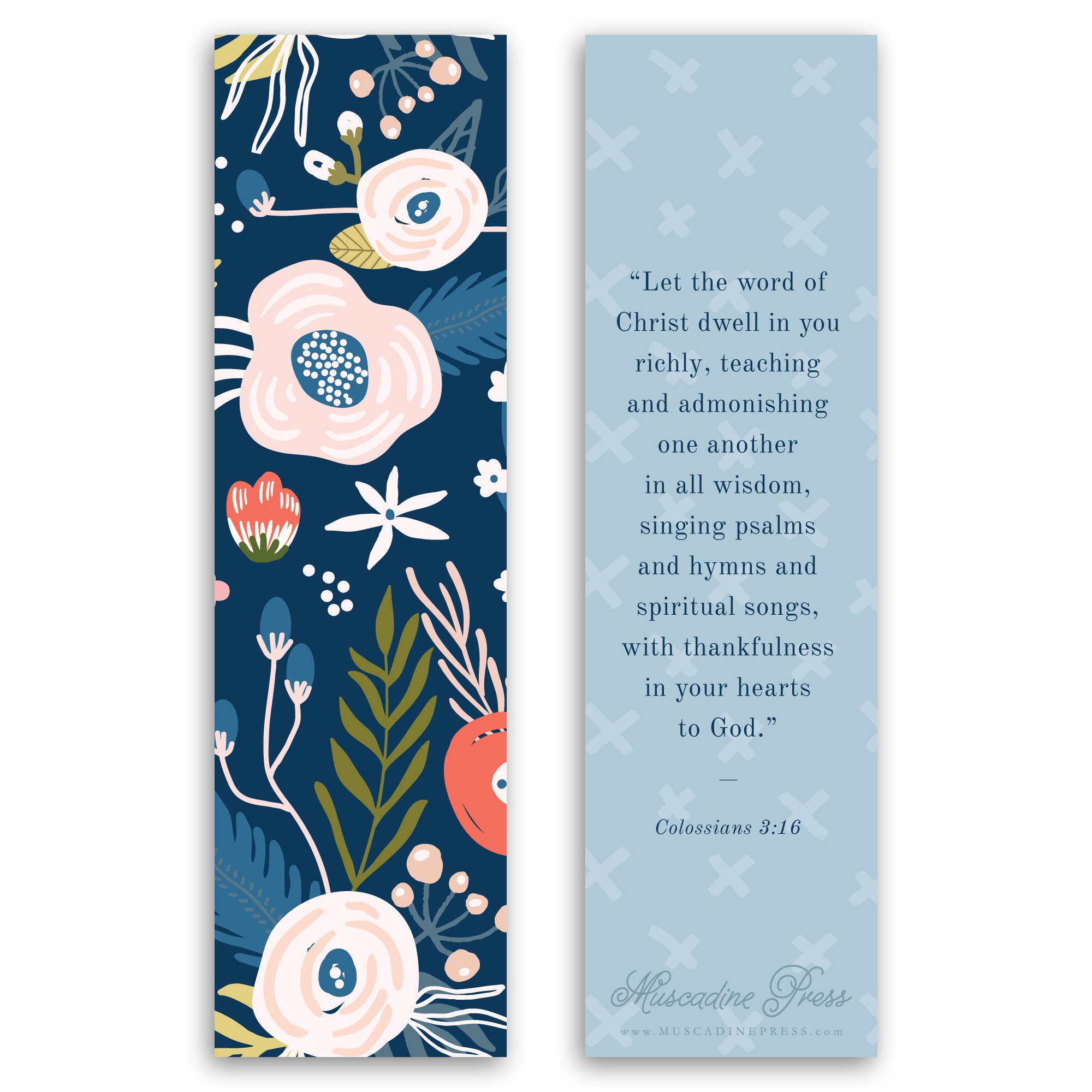 Muscadine Press - Wholesale Bookmark - Scripture Bookmark2