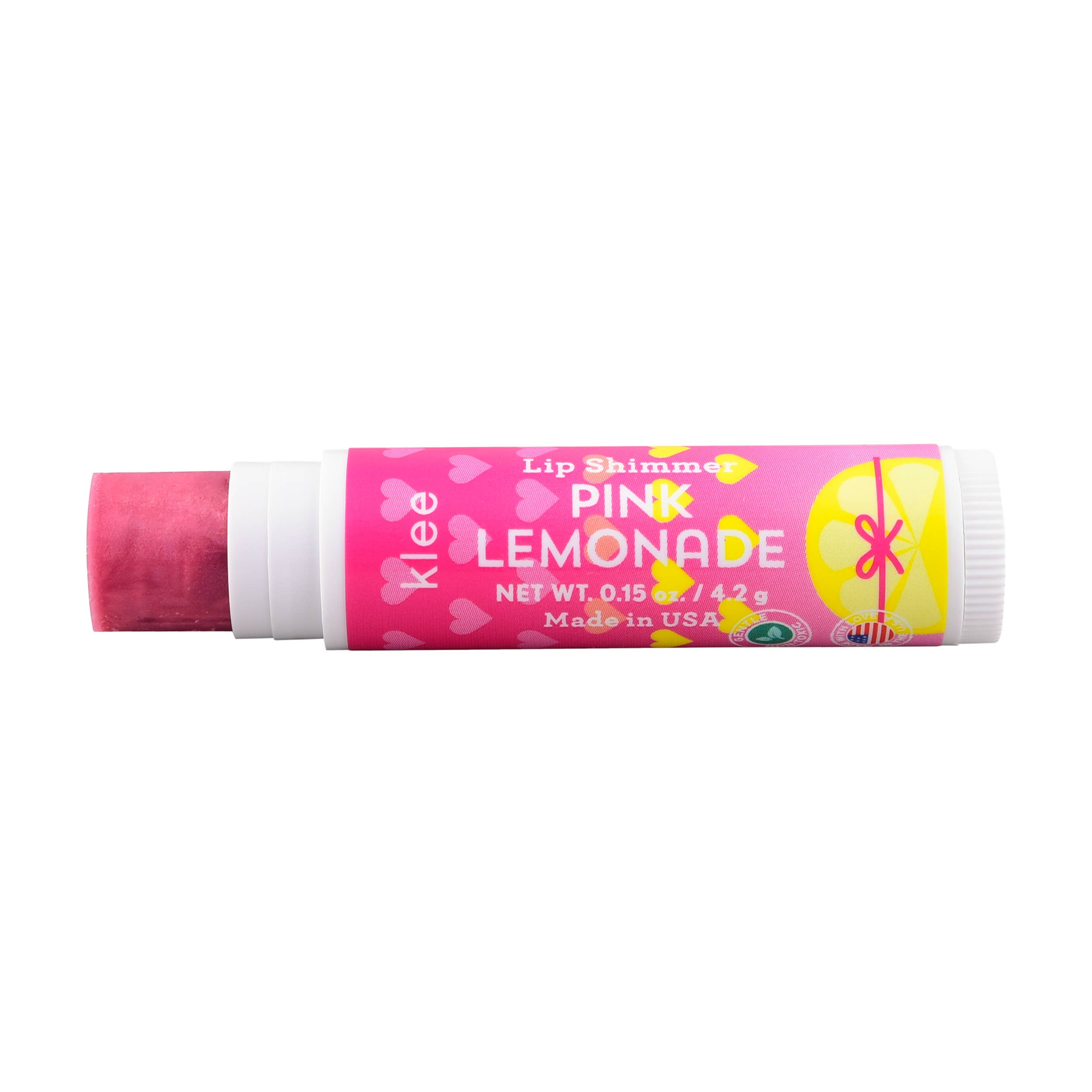 Klee Naturals – Bálsamo labial por atacado – Limonada rosa - brilho labial natural2