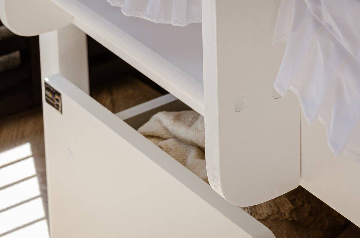 SCANDINAVIAN STORIES by MARTON - Vendita all'ingrosso Letto - Bambini e neonati - Letto a castello Damon / 2 letti singoli 90 x 200 cm con contenitori11