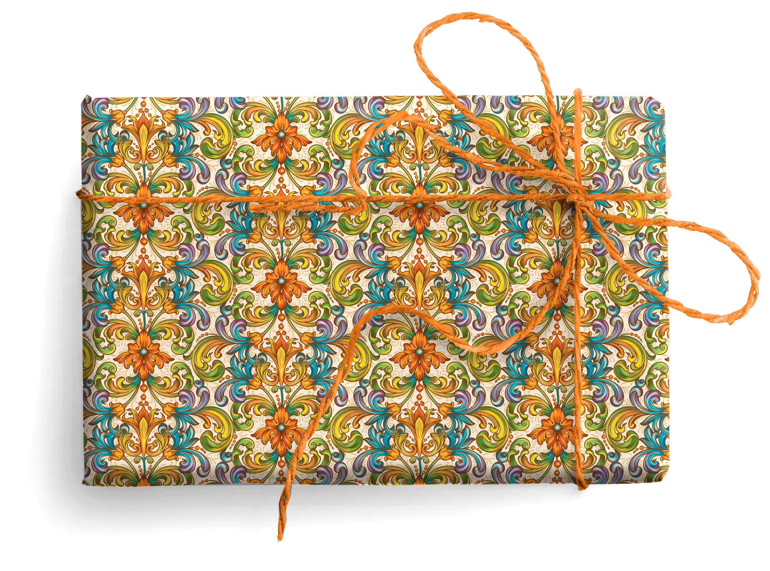 San Lorenzo Design - Vente Feuille de papier cadeau - Papier cadeau florentin, 2 feuilles pliées 19,7 x 27,6 po85